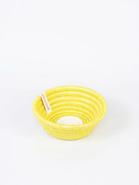 WomenCraft WomenCraft Snack- & Schmuckschale - 13cm - Braun, Gelb, – Produktbild 1 von 4