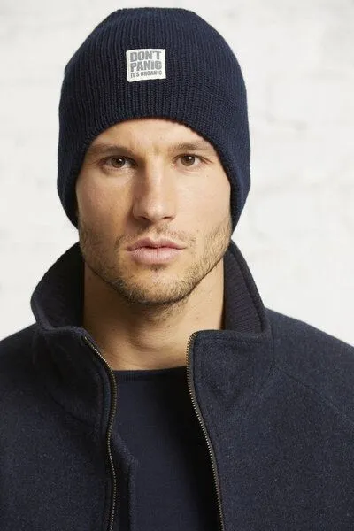 Wunderwerk Wunderwerk Sailor cropped rib beanie, Blau (695 - old navy), – Produktbild 1 von 2