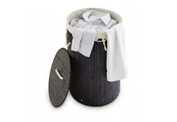 RELAXDAYS RELAXDAYS Wäschekorb Bambus rund (1 St) – Produktbild 1 von 1