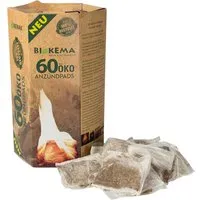BIOKEMA BIOKEMA Kaminanzünder Pads aus Biomasse und Stroh, 60 Stück – Produktbild 1 von 1