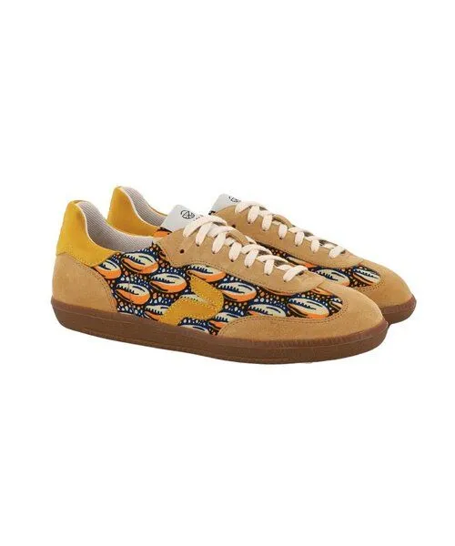 PANAFRICA PANAFRICA Bunte Sneaker - Sahara - Unisex, Carambole (gelb), – Produktbild 3 von 4