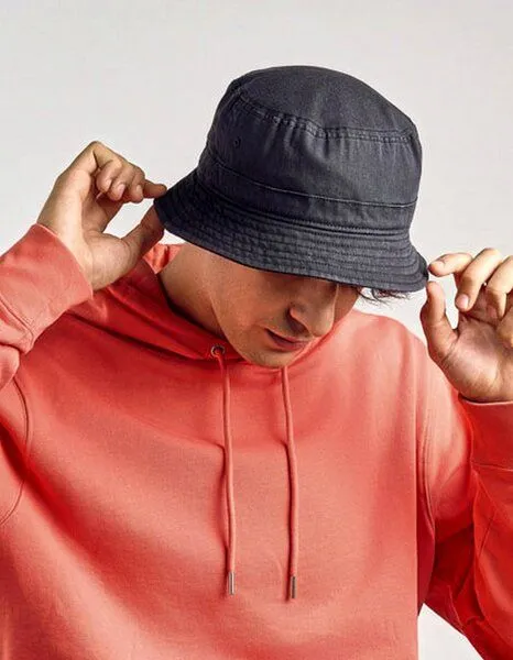 Atlantis Headwear Atlantis Headwear Damen / Herren Bucket Hat Fischerhut Sonnenhut 2 verschiedene Größen, Navy, – Produktbild 2 von 2