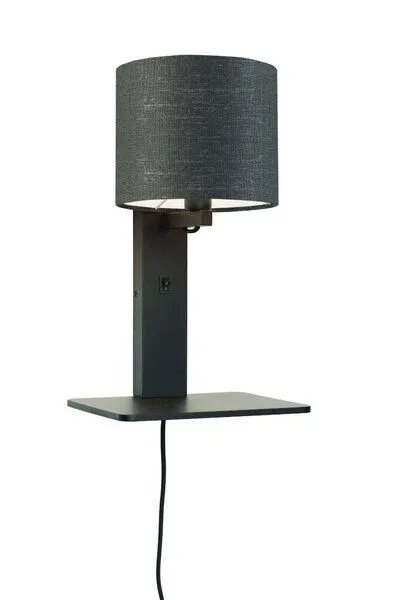 GOOD&MOJO GOOD&MOJO Wandlampe Andes, Dunkel grau, – Produktbild 2 von 3
