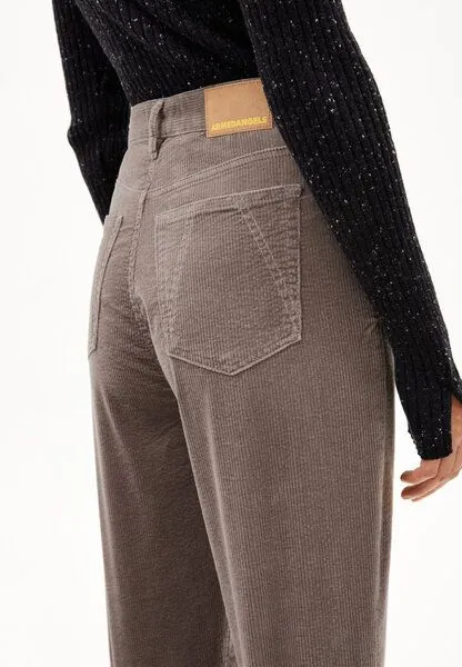 ARMEDANGELS ARMEDANGELS AAIKALA CORDUROY Damen Webhose aus Bio-Baumwoll Mix, Walnut cream, – Produktbild 2 von 3