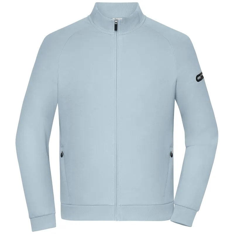 Daiber Daiber Mens Zip Jacket Interlock OCS Blended & RCS 8054 Gr. 2XL milky blue – Produktbild 1 von 1