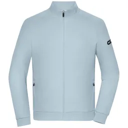 Daiber Daiber Mens Zip Jacket Interlock OCS Blended & RCS 8054 Gr. L milky blue – Produktbild 1 von 1