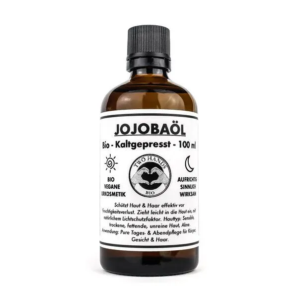 Two Hands BIO Two Hands BIO Jojobaöl Kaltgepresst 100 ml – Produktbild 1 von 1