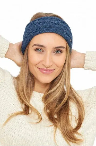 Apu Kuntur Apu Kuntur Stirnband Suave aus 100% Baby Alpaka, Blau, – Produktbild 1 von 4