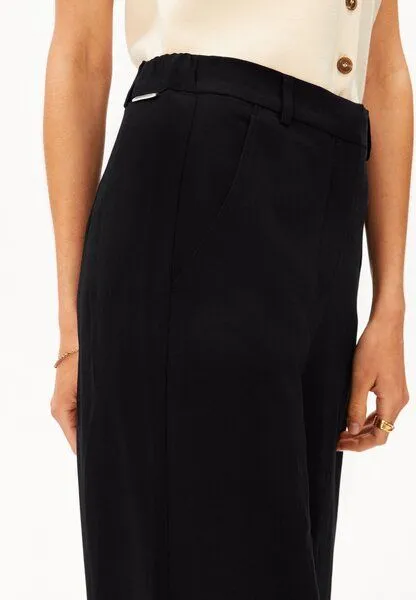 ARMEDANGELS ARMEDANGELS CAARUNUS LINO Damen Webhose aus Leinen-Mix, Black, – Produktbild 2 von 3