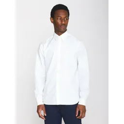 KnowledgeCotton Apparel KnowledgeCotton Apparel Regular Hemd ALF Crispy aus Bio-Baumwolle - ROC/GOTS/Vegan – Produktbild 1 von 1