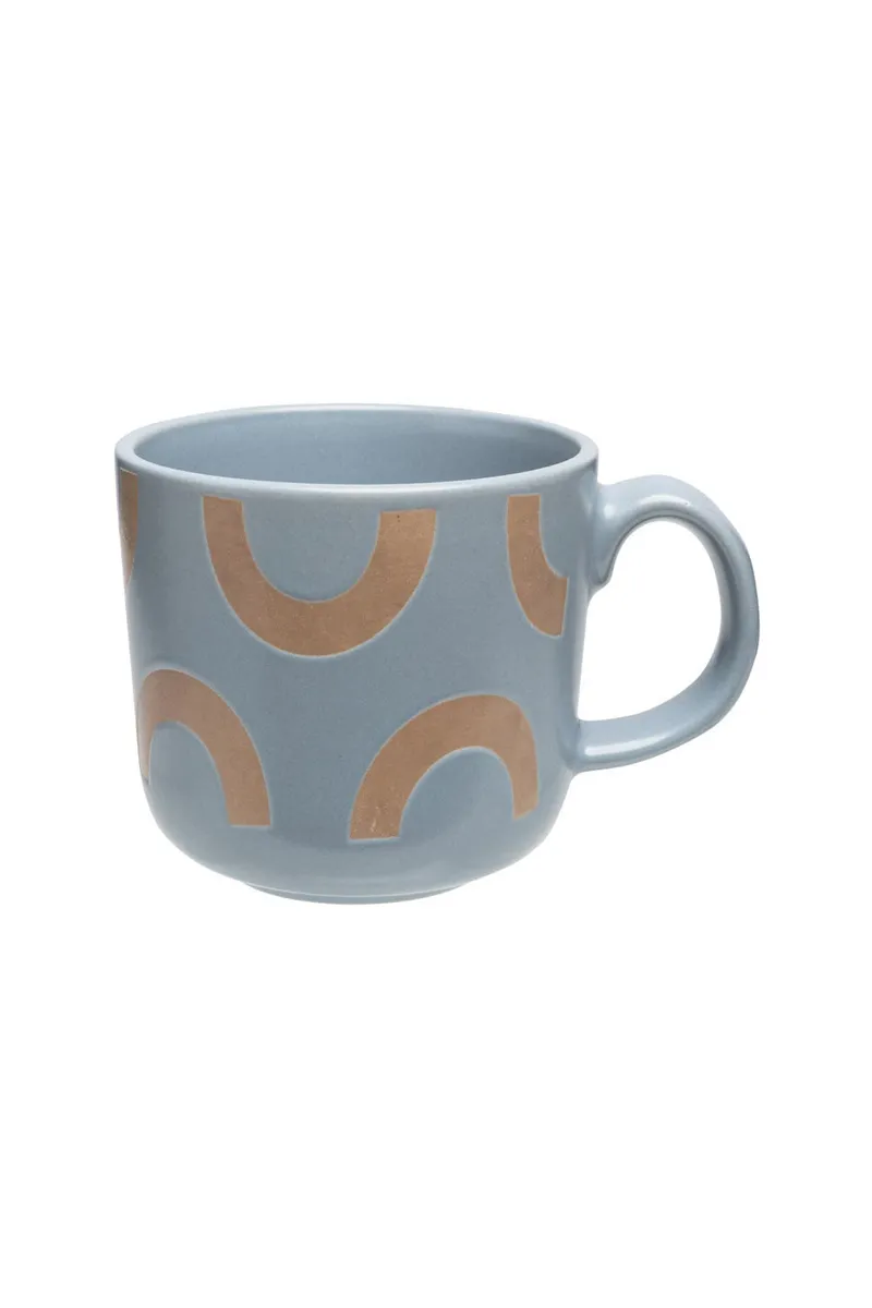 Tranquillo Tasse ART DECO 400 ml - blau – Produktbild 1 von 1