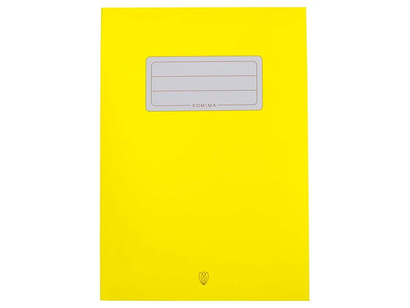 Komima Komima Heftumschlag aus Recyclingpapier, gelb DIN A5 – Produktbild 1 von 1