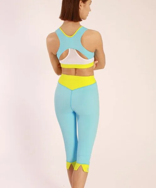 Bodyguard Bodyguard Capri - Legging - Stratoni, Pale blue, – Produktbild 3 von 4