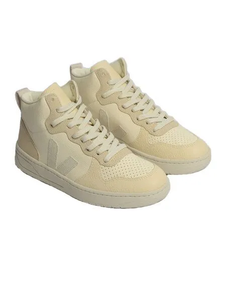 Veja VEJA - Sneaker Damen - V-15 Chromefree Leather, Cashew pierre multico (natur), – Produktbild 2 von 3