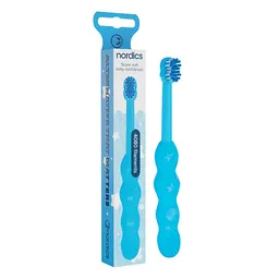 Nordics Nordics Baby Premium Zahnbürste Blau – Produktbild 1 von 1
