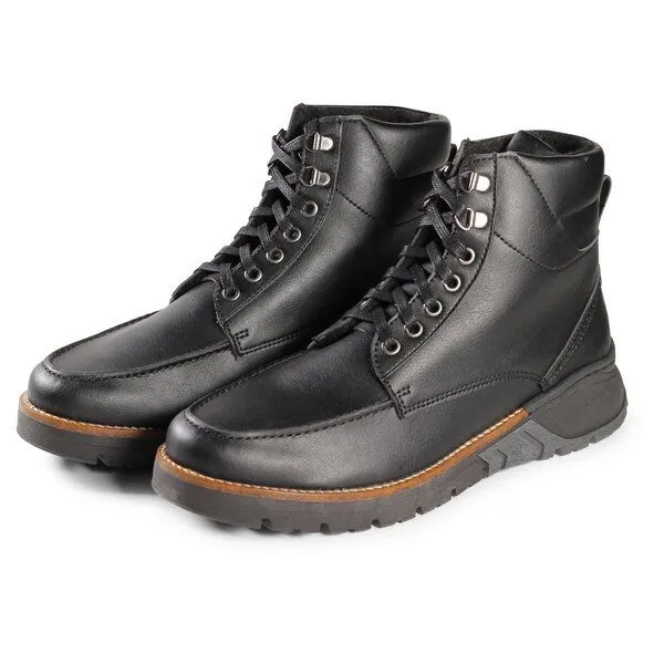 Fairticken Fairticken Hohe vegane Winterschuhe NICOLAU Men, Schwarz, – Produktbild 2 von 4