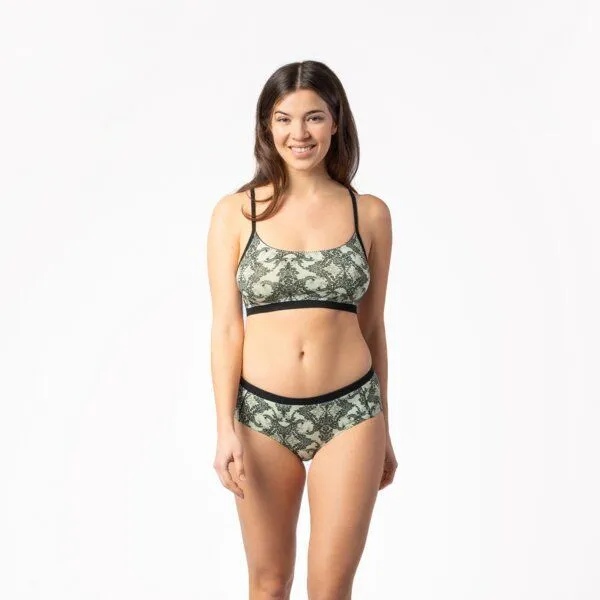 Living Crafts Living Crafts Bustier - SANDRINA, Green/black (grün), – Produktbild 1 von 4