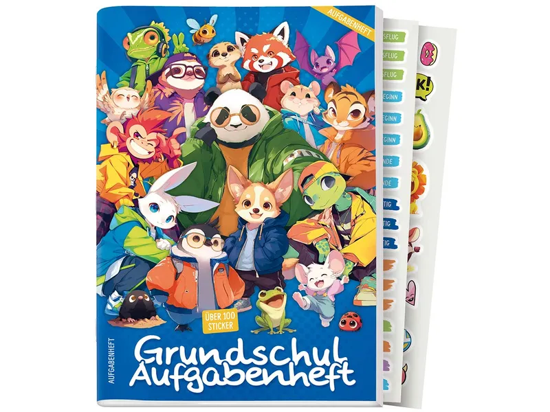 Häfft Häfft Grundschul-Aufgabenheft DIN A5, Rasselbande – Produktbild 1 von 1