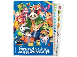Häfft Häfft Grundschul-Aufgabenheft DIN A5, Rasselbande – Produktbild 1 von 1