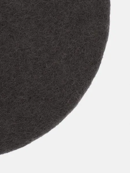 myfelt myfelt Flachfilz Sitzauflage (⌀ 36 cm, 36 x 36 cm), Anthrazit (kuno), – Produktbild 2 von 4