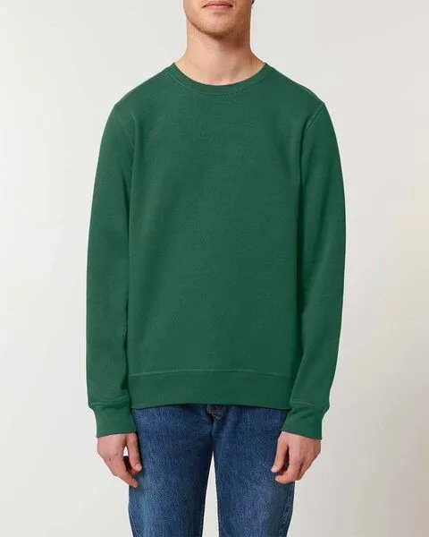 YTWOO YTWOO Unisex Sweatshirt | fairtrade & ökologisch, Grün (dunkel), – Produktbild 2 von 4