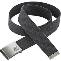 HempAge HempAge Damen und Herren Gürtel Hanf/Bio-Baumwolle, Anthrazit, – Produktbild 1 von 2