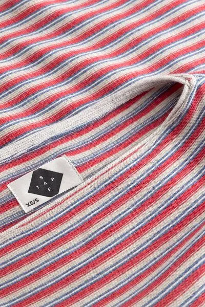 Stapf Damen Shirt Evi, Écru watermelon rauchblau, – Produktbild 2 von 4