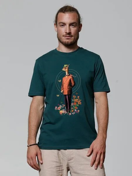 watapparel watapparel T-Shirt Unisex Fancy Llama, Glazed green, – Produktbild 2 von 3