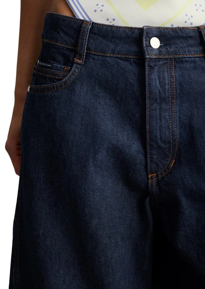 Marc O'Polo DENIM Shorts aus Rigid Denim ohne Elasthan, Blau, – Produktbild 4 von 5