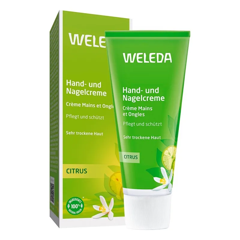 Weleda Weleda Citrus Hand- und Nagelcreme 50 ml – Produktbild 1 von 2