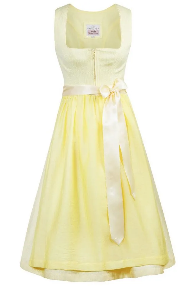 MarJo Dirndl Midi Dirndl 2tlg. - NEUTAL - pina colada – Produktbild 2 von 5