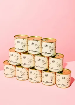 KoRo Bio Borlotti Bohnen in der Dose 12 x 250 g – Produktbild 1 von 1