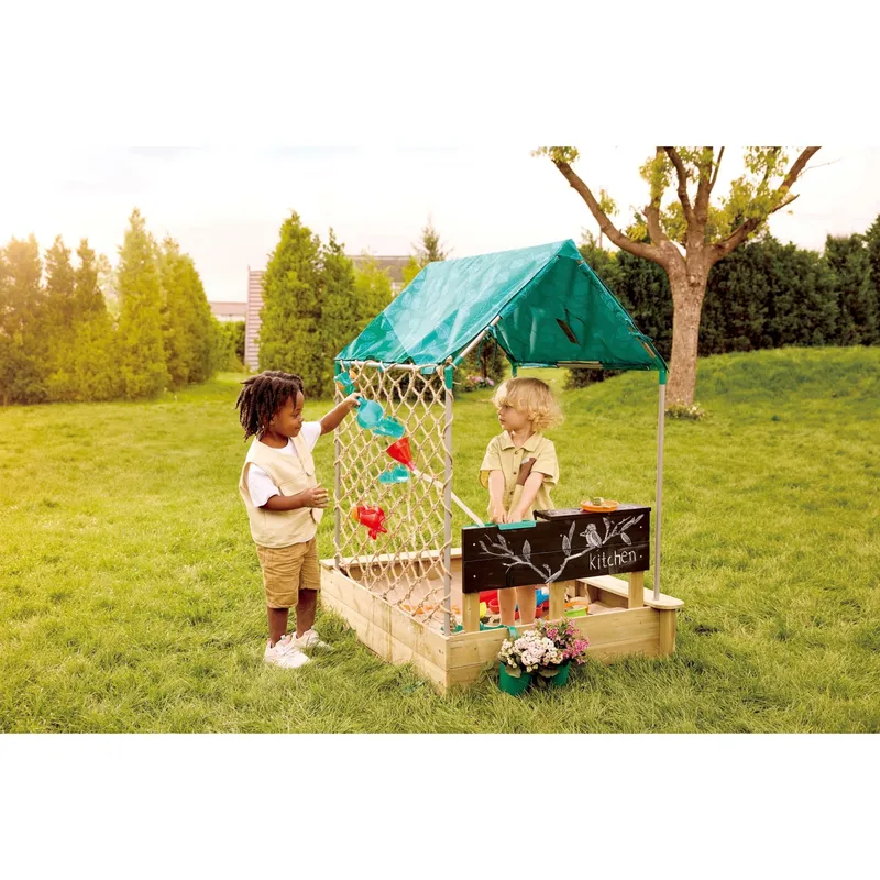 Hape Hape Sandkasten-Set All-in-One, Gruen, – Produktbild 2 von 3