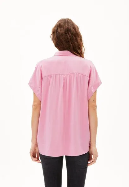 ARMEDANGELS ARMEDANGELS ZONYAA - Damen Bluse Relaxed Fit aus LENZING ECOVERO Viskose, Raspberry pink, – Produktbild 2 von 4