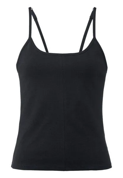 hessnatur hessnatur Top Fitted ACTIVE COMFORT aus Bio-Baumwolle, Schwarz, – Produktbild 3 von 4