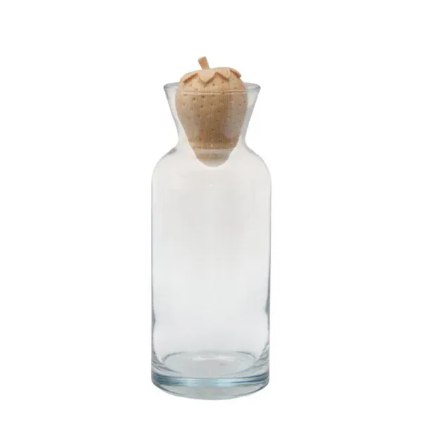 Demi-Art Demi-Art Karaffe mit Erdbeere aus Zirbenholz – Produktbild 1 von 2