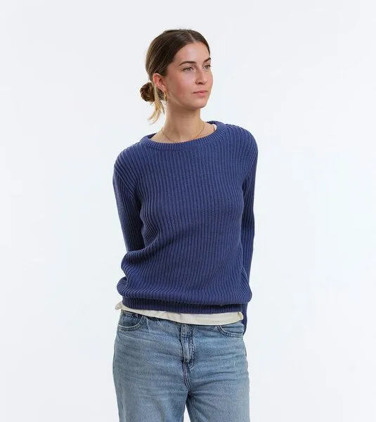 Gary Mash GARY MASH Pullover Lamona aus Biobaumwolle, Ultramarin (blau), – Produktbild 1 von 4