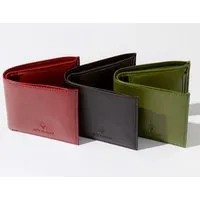 City Border City Border Herren Portemonnaie Canyon aus Kaktusleder, Rot, – Produktbild 1 von 1