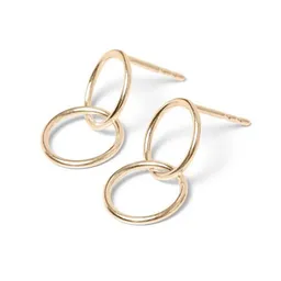 Jonathan Radetz Jewellery Jonathan Radetz Jewellery Stecker SPIRAL TWO, Gold 585, 14 Karat, Durchmesser 10 - 30 mm, Handmade in Germany – Produktbild 1 von 1