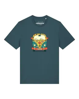 watapparel watapparel T-Shirt Unisex Hippies Bus – Produktbild 1 von 1
