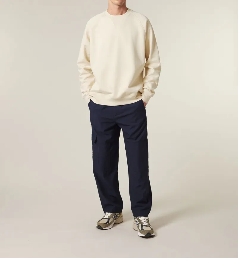 UNIPOLAR UNIPOLAR Raglan-Pullover Knowles, Natural raw, – Produktbild 1 von 1