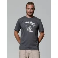 watapparel watapparel T-Shirt Unisex Surfing Spaceman, Anthracite, – Produktbild 1 von 1