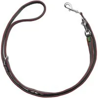 Hunter Hunter Verstellbare Führleine Divo rot/ grau 2,5 cm, 2 m – Produktbild 1 von 1
