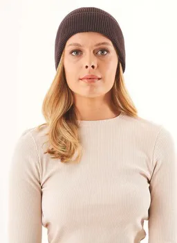 ORGANICATION ORGANICATION Unisex Strick-Beanie aus Bio-Baumwolle – Produktbild 1 von 1