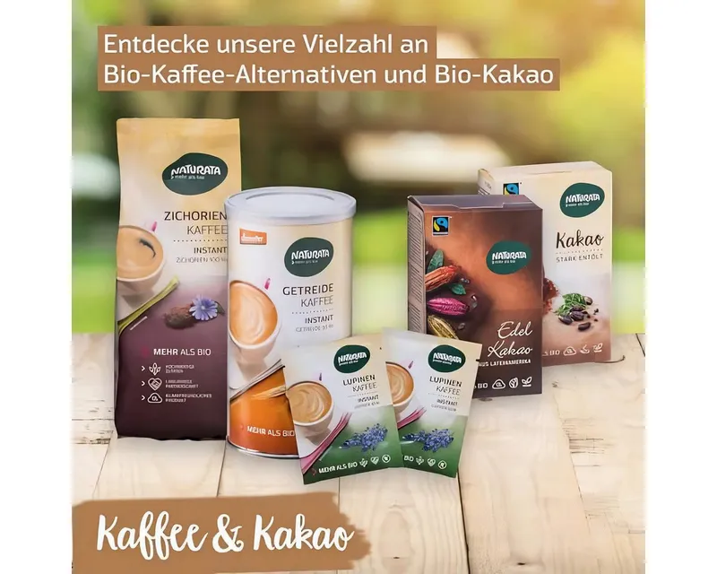 Natura Kaffee Naturata Bio Zichorienkaffee Instant Nachfüllbeute – Produktbild 3 von 5