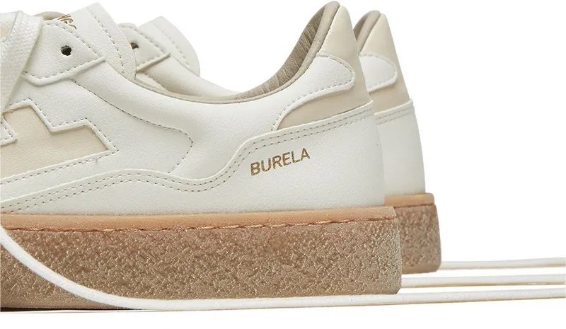 Flamingos Life Flamingos Life BURELA BOLD Sneaker veganer Sneaker, Obermaterial aus 70% Maisresten, Weiß, – Produktbild 1 von 4