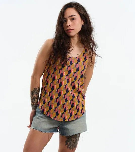 Gary Mash GARY MASH Top Victoria aus softem TENCEL Modal Mix, Mehrfarbig, – Produktbild 1 von 4