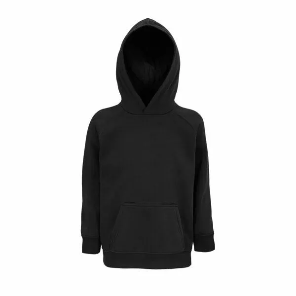 Sol's Sol's Kids´ Kapuzenpullover Sol´s Stellar Sweatshirt mit Kapuze Hoodie bis 12 Jahre Hoody, Black, – Produktbild 1 von 3