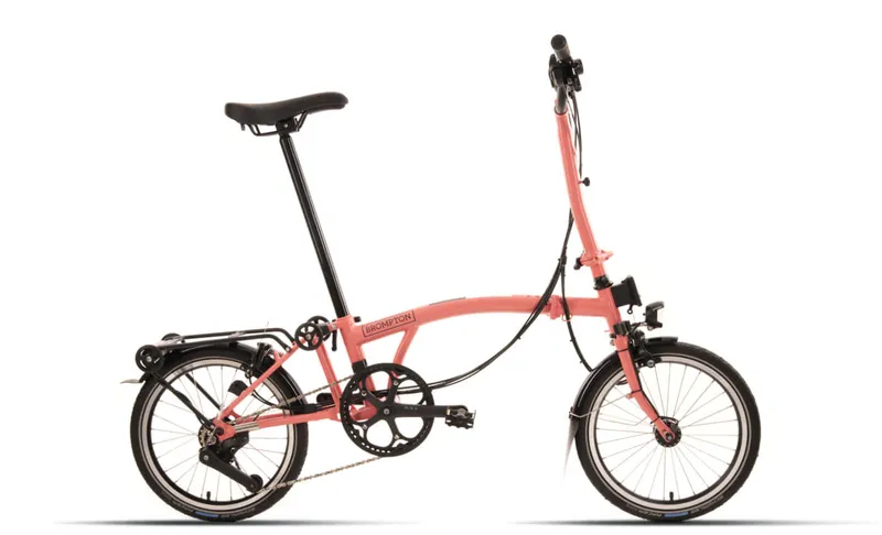 Brompton Brompton C-Line Explore - Typ H - 16 Zoll 12K Faltrad, Rosa, – Produktbild 1 von 1