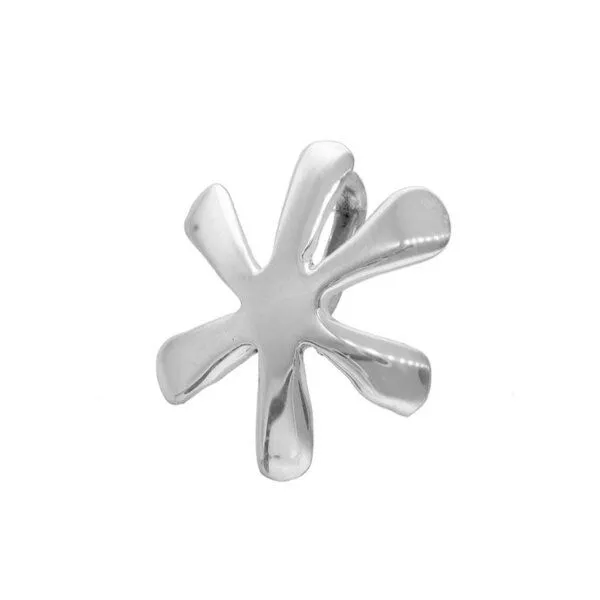 pakilia pakilia Silber Kette Blume Fair-Trade und handmade – Produktbild 2 von 3
